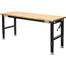 Load image into Gallery viewer, 6' Adjustable Heavy-Duty Workbench with Outlets