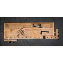 Load image into Gallery viewer, 80" 9-Drawer Euro-Style Butcher Block Workbench