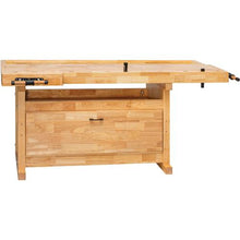 Load image into Gallery viewer, 80" Euro-Style Butcher Block Workbench w/ Cabinet