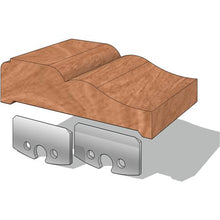 Load image into Gallery viewer, 1-1/2" Bottom Relief Knives, 2-Pk.