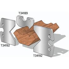 Load image into Gallery viewer, 1-3/4" Crown Moulding Top Knives, 2-Pk.