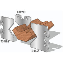 Load image into Gallery viewer, 2-1/4" Crown Moulding Top Knives, 2-Pk.