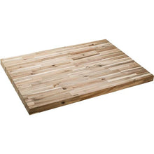 Load image into Gallery viewer, Acacia Butcher Block Workbench Top - Unfinished 1-3/4" x 24" x 36"