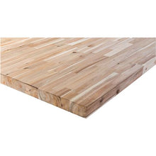 Load image into Gallery viewer, Acacia Butcher Block Workbench Top - Unfinished 1-3/4" x 30" x 120"