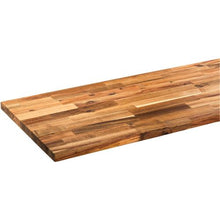 Load image into Gallery viewer, Acacia Butcher Block Workbench Top - Oil Coated 1-1/2" x 25" x 60"