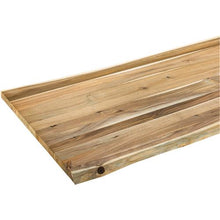Load image into Gallery viewer, Acacia Butcher Block Live Edge - Unfinished 1-1/2" x 30" x 48"