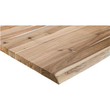 Load image into Gallery viewer, Acacia Butcher Block Live Edge - Unfinished 1-1/2" x 30" x 60"