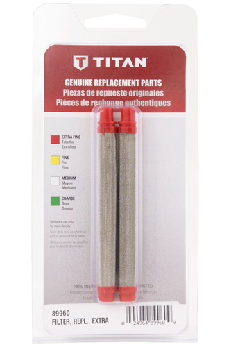Titan 89960 RED 150 MESH - EXTRA FINE (2-PACK)