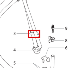 Load image into Gallery viewer, Titan 0279459 Clip — item 3 on the Titan Impact 340 parts diagram