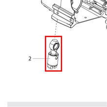 Load image into Gallery viewer, Titan 0508208 Slider assembly — item 2 on the Titan Impact 440 parts diagram