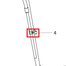 Load image into Gallery viewer, Titan 279459 Clip — item 4 on the Titan Impact 640 parts diagram