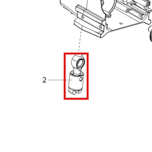 Load image into Gallery viewer, Titan 508208 Slider assembly — item 2 on the Titan Impact 640 parts diagram