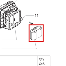 Load image into Gallery viewer, Titan 522027 Capacitor assembly — item 13 on the Titan Impact 840 parts diagram
