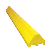 Load image into Gallery viewer, 8ft Truck Recycled Plastic Parking Stop, No Hardware, Yellow — image 4 of 5