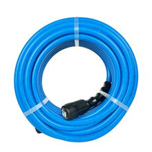 Load image into Gallery viewer, Tough-Tek Rubber Pressure Washing  Hose 1/4" X 25' with M22-BLUE