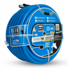 Load image into Gallery viewer, Tough-Tek Rubber Pressure Washing Hose 3/8" X 100'-BLUE