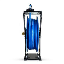 Load image into Gallery viewer, Tough-Tek Rubber Pressure Washing Hose Reel 1/4" X 100(Single Arm - Heavy Duty) with 6' Lead-in-Hose