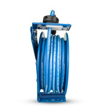 Load image into Gallery viewer, Tough-Tek Rubber Pressure Washing Hose Reel 1/4" X 50(Single Arm - Heavy Duty) with 6' Lead-in-Hose