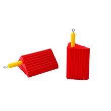Load image into Gallery viewer, UC1400 General-Purpose Utility Wheel Chock Roped Pair — image 2 of 2