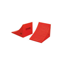 Load image into Gallery viewer, General-Purpose Utility Wheel Chock, Roped Pair, 40,000 lbs Load Capacity, 27-35 in. Tires - UC1600-P