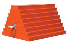 Load image into Gallery viewer, General-Purpose Utility Step Wheel Chock with Cored Bottom, 20,000 lb Load Capacity, Trucks &amp; Trailers - UCTS003