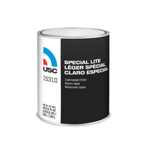 USC® SPECIAL LITE 15310 Lightweight Body Filler, 1 gal, Gray, Paste/Gel, Lightweight