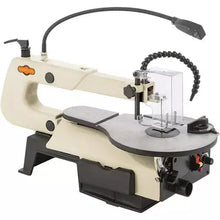 Load image into Gallery viewer, Shop Fox W1872 - 16&quot; VS Scroll Saw with Foot Switch, LED, Miter Gauge, &amp; Rotary Shaft