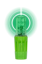 Load image into Gallery viewer, Rocket® II Super Bright LED Light for 1156 Socket Style Warning Whips, Flashing Green - WLFS.4LED.GF