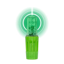 Load image into Gallery viewer, Rocket II Super Bright LED Light for 1156 Socket Style Warning Whips, Flashing Green — image 3 of 5