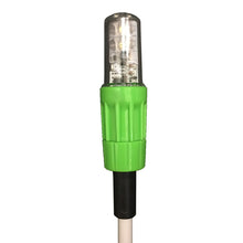 Load image into Gallery viewer, Rocket II Super Bright LED Light for 1156 Socket Style Warning Whips, Flashing Green — image 5 of 5