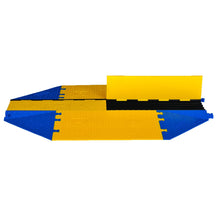 Load image into Gallery viewer, Kit 2, 5-Channel Yellow Jacket AMS Modular Accessibility Ramp System, ADA Cable Protector for 1" Lines — image 3 of 4