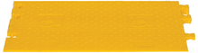 Load image into Gallery viewer, Male Ramp for 3-Channel Yellow Jacket® AMS® Modular Accessibility System, ADA Cable Protector for 2.25" Lines, Yellow - WSA-225-RMAH-DY
