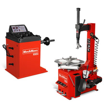 Load image into Gallery viewer, MechMaxx 1.5 HP Swing Arm Tire Changer Wheel Balancer Bundle, TC964, WB855