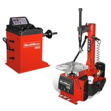 Load image into Gallery viewer, MechMaxx 24" Rim Swing Arm Tire Changer Wheel Balancer Bundle, TC966, WB855