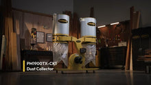 Load image into Gallery viewer, TurboCone Dust Collector, 2-Micron Canisters, 3 HP, 460V 3Ph (PM1900TX-CK3)
