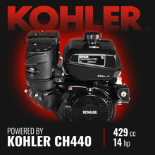 Load image into Gallery viewer, MechMaxx 5 inch E-Start KOHLER 429cc 14hp Gasoline Engine Powered Disc Wood Chipper with Taillight, P4205