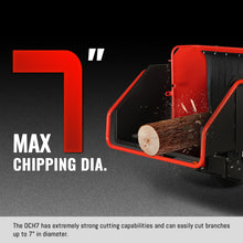 Load image into Gallery viewer, MechMaxx HONDA GX690 22HP 688cc Twin Cylinder Gasoline Engine Powered 7" Hydraulic Feeding Commerical Wood Chipper, DCH7
