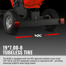 Load image into Gallery viewer, MechMaxx 6 inch KOHLER E-Start 429cc 14HP Gas Powered 4 - Wheel Drum Wood Chipper with Taillight, B150