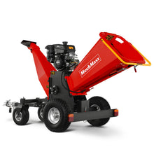 Load image into Gallery viewer, MechMaxx 6 inch KOHLER E-Start 429cc 14HP Gas Powered 4 - Wheel Drum Wood Chipper with Taillight, B150