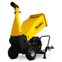 Load image into Gallery viewer, MechMaxx 5 inch E-start DUCAR 420cc 15hp Gasoline Engine Powered Drum Wood Chipper with Towbar, PGS1500