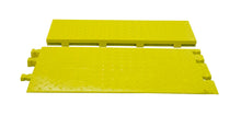 Load image into Gallery viewer, Female Ramp for 3-Channel Yellow Jacket® AMS® Modular Accessibility System, ADA Cable Protector for 2.25" Lines, Yellow - WSA-225-RFAH-DY