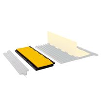 Load image into Gallery viewer, Center Section for 5-Channel Yellow Jacket® Heavy-Duty Cable Protector AMS® System - YJ5-125AMSCTRYB