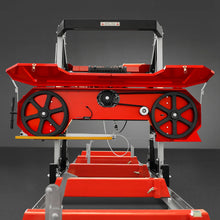 Load image into Gallery viewer, MechMaxx 36" MAX Portable Sawmill, 25HP 750cc ZONSEN V-Twin Engine, 36" Board Width, 20' Track Length, (10 x Blades Included), SM-36MAX