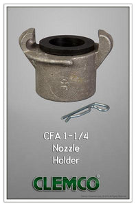 Clemco 00552 CFA Aluminum Quick Coupling 1-1/4" Nozzle Holder