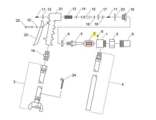 Clemco 02668 SGT Air Jet Sleeve