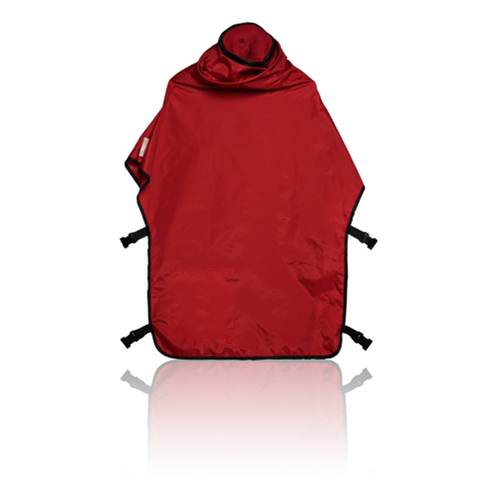 Clemco Apollo 60 Cape, Red W/ Red Inner Collar