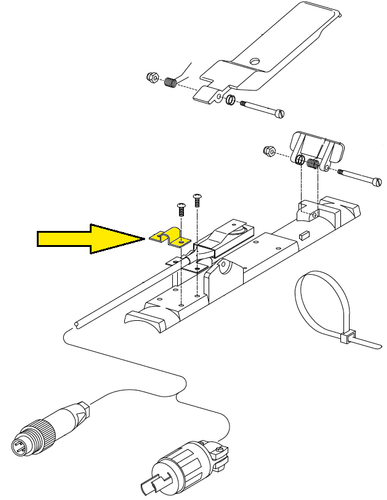 Clemco RLX Remote Control Switch Cord Clamp (1587309936675)