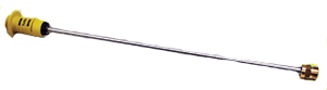 6081 Zinc Plated Steel Lance w/ 22mm Inlet & 3.5 Hi-Lo Nozzle