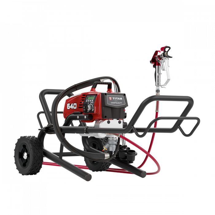 Titan Impact 640 3300 PSI @ 0.70 GPM Electric Airless Paint Sprayer - Low Rider