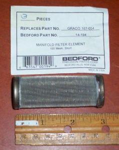 Bedford Outlet Filter Element, 30/60/100/200 Mesh, short, stainless steel (1587531677731)